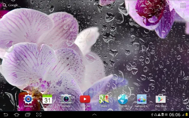 Orchids Live Wallpaper android App screenshot 9