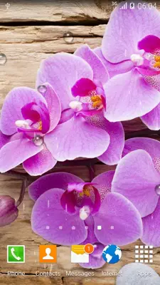 Orchids Live Wallpaper android App screenshot 2