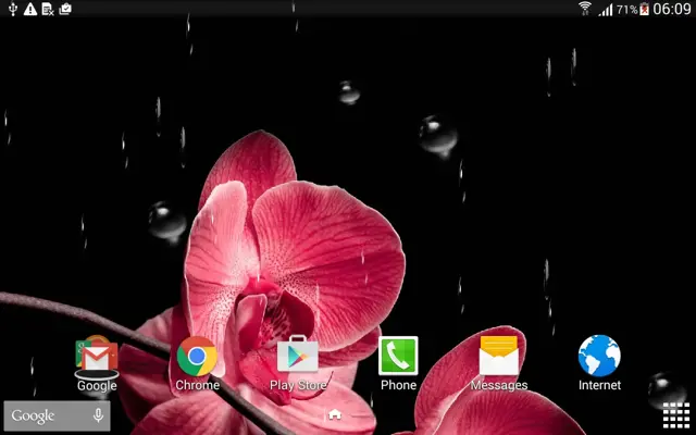 Orchids Live Wallpaper android App screenshot 6